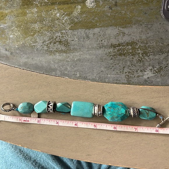 Silpada turquoise bracelet - Picture 8 of 9